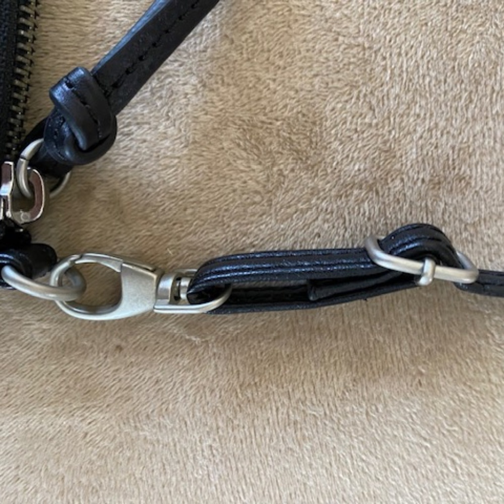 J.Jill Black Leather Crossbody Bag - Picture 6 of 11
